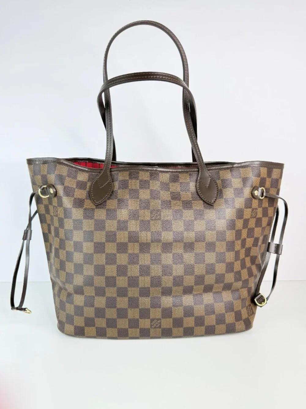 louis vuitton neverfull damier ebene